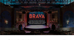 Desktop Screenshot of brava.org