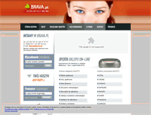 Tablet Screenshot of brava.pl